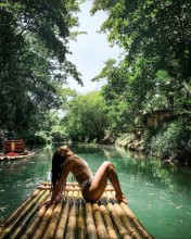 Bamboo Rafting with Limestone Massage